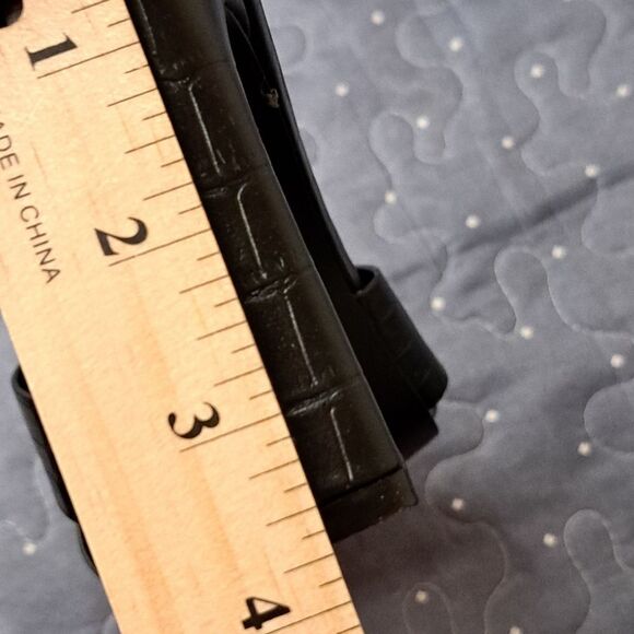 Olivia Miller black heeled sandals size 8 - Picture 7 of 7